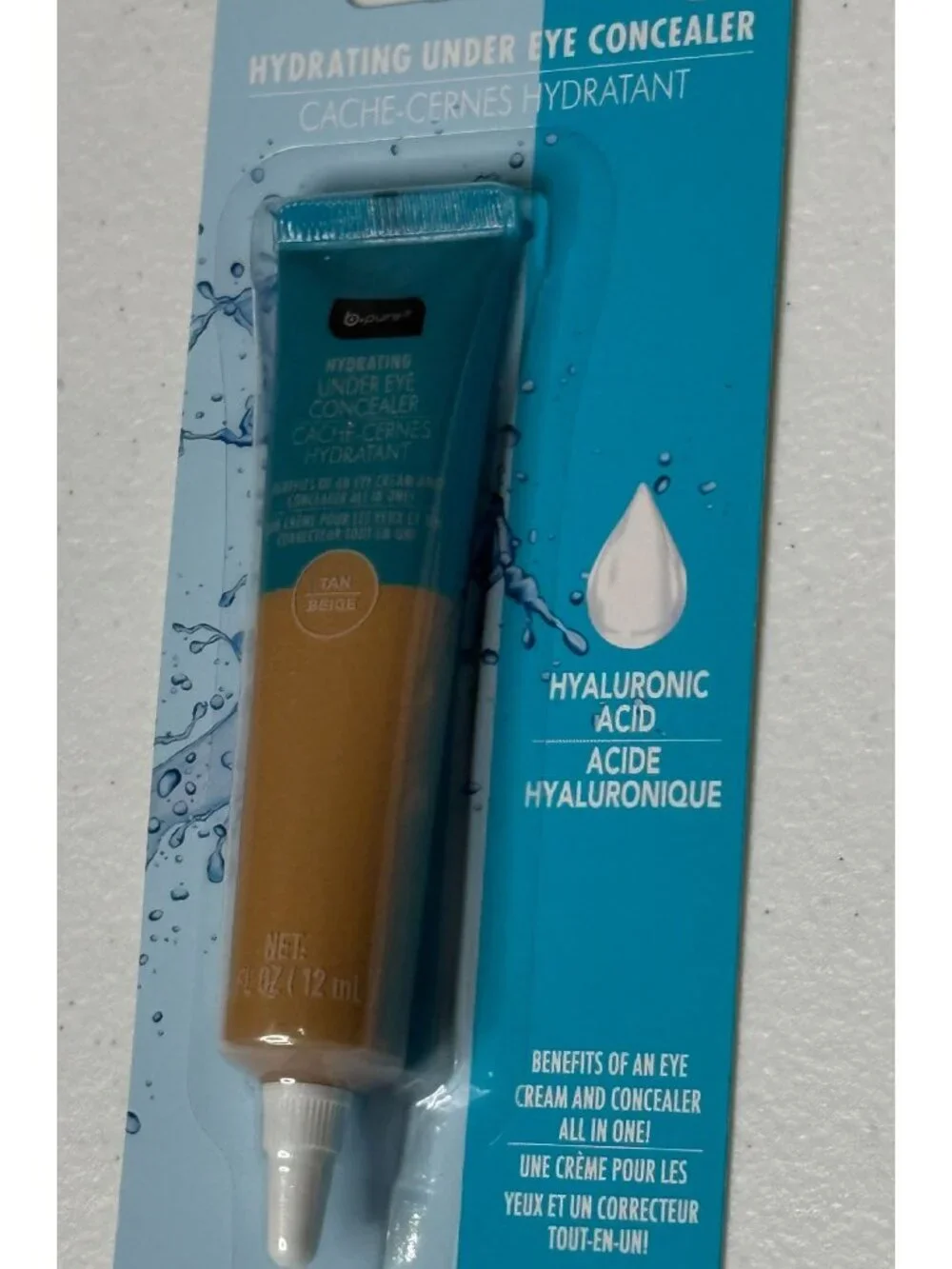 b.pure Under Eye Concealer Tan Beige Hyaluronic New